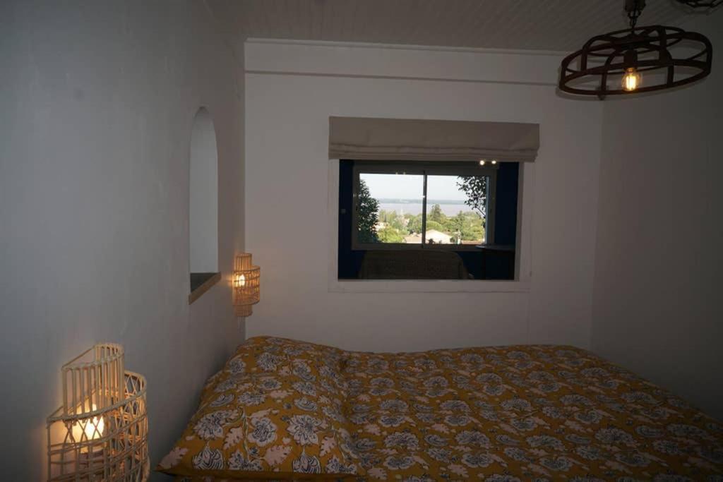 Appartement Avec Vue Panoramique Sur L'Estuaire De La Gironde Plassac  Esterno foto